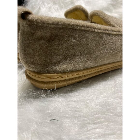 Slippero International Mens Wool Felt Slip-On Slippers With Natural Rubber Sole - Picture 4 of 8